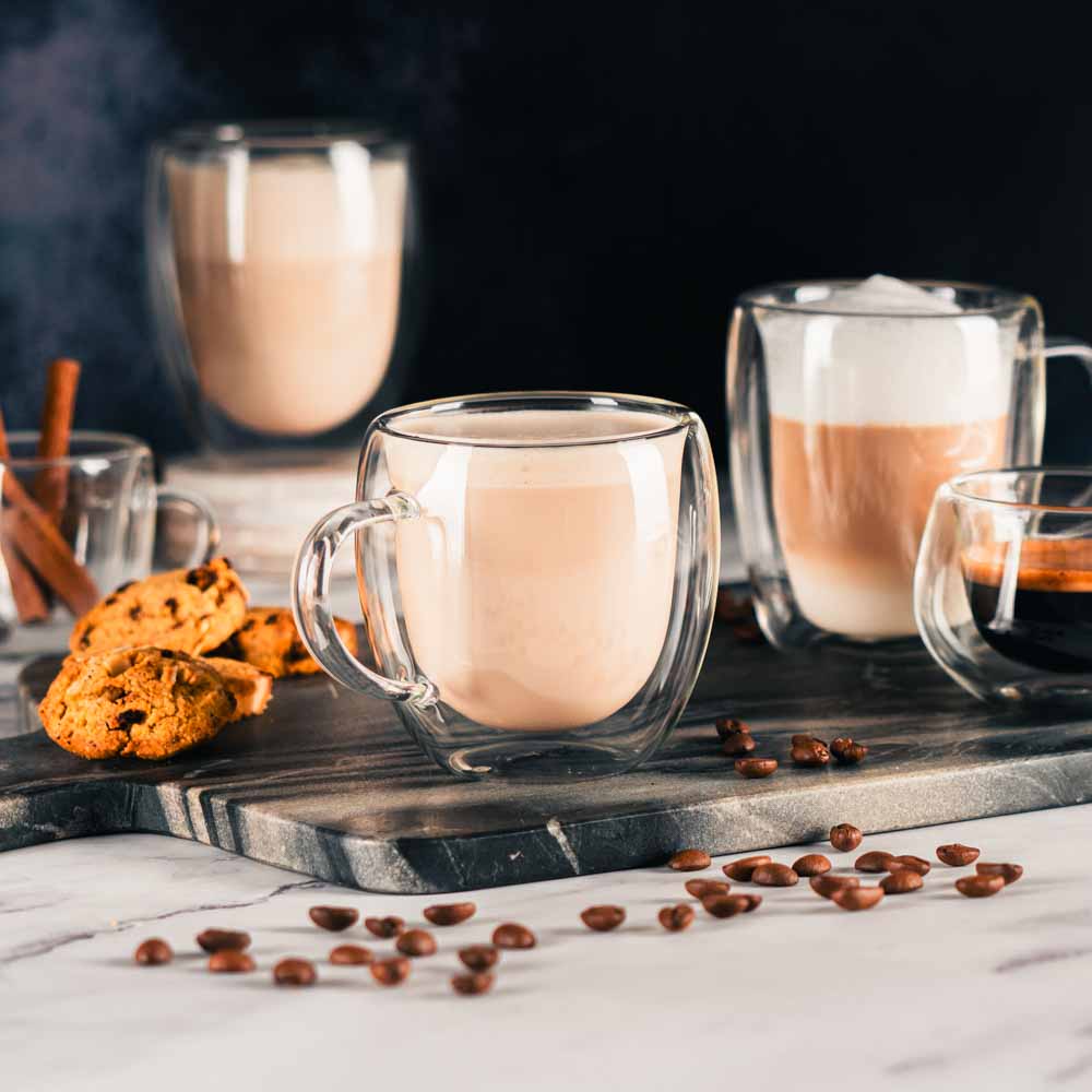 Чаша за чай и кафе Luigi Ferrero Coffeina FR-8042 250ml, 2 броя