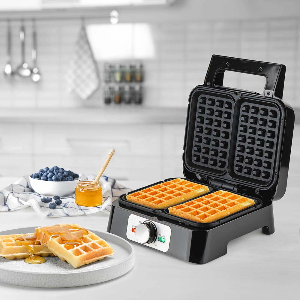 Уред за гофрети белгийска вафла Muhler MHT-1666WXL, 1600W