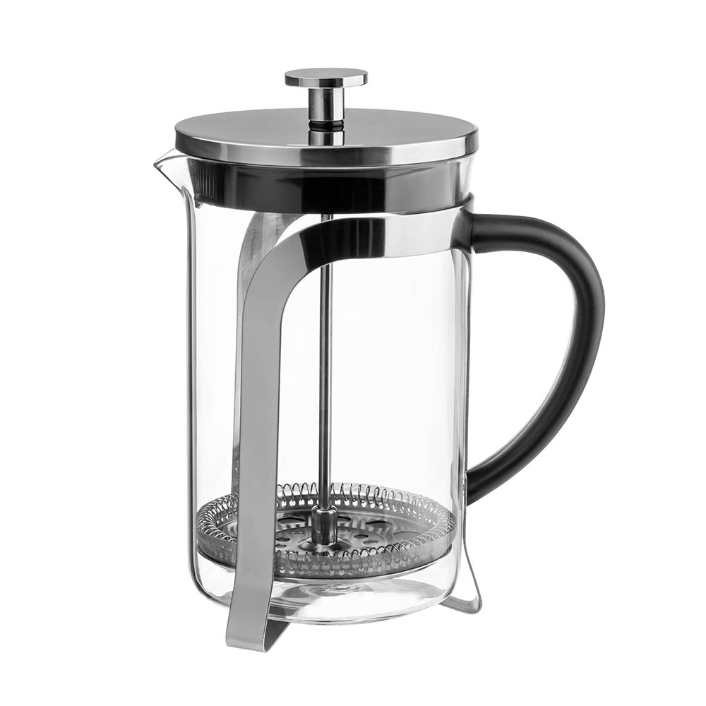 Промо-комплект Luigi Ferrero серия Coffeina - френска преса за кафе и чай 800ml + 4 чаши за чай и кафе х250ml