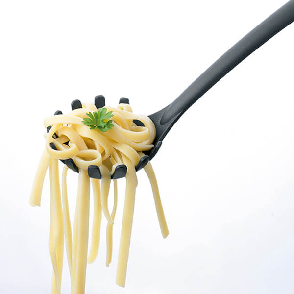 Лъжица за спагети Brabantia Black Nylon с незалепващо покритие