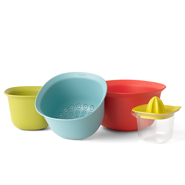 К-т купи за бъркане 4 бр. Brabantia, Mix - Reno К-т купи за бъркане 4 бр. Brabantia, Mix