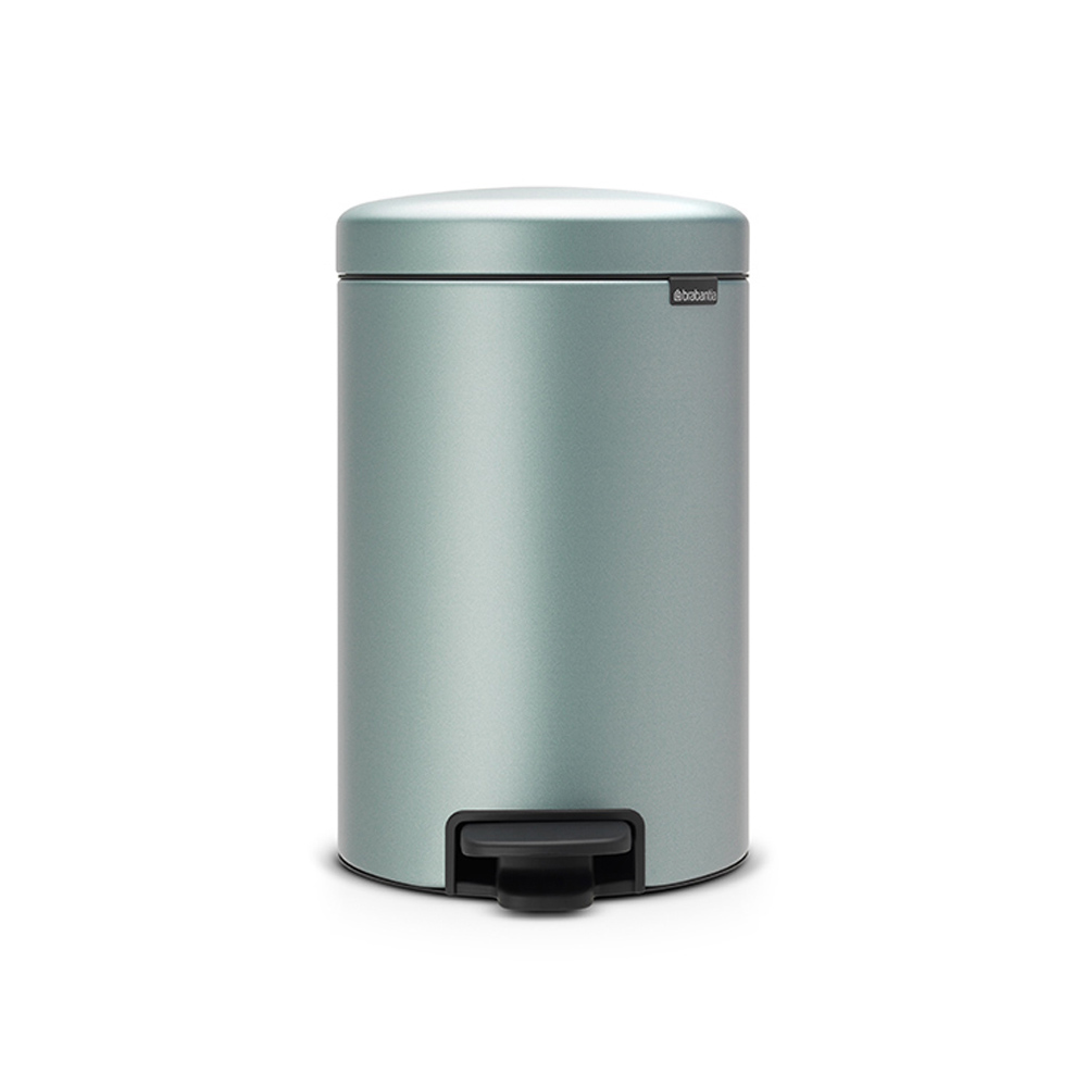 Кош с педал Brabantia NewIcon 12 L Metallic Mint - Reno Кош с педал Brabantia NewIcon 12 L Metallic Mint