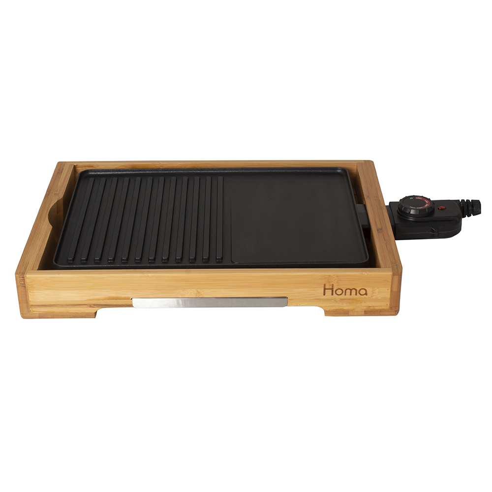 Скара електрическа HOMA HG-2555B bamboo - Reno Скара електрическа HOMA HG-2555B bamboo