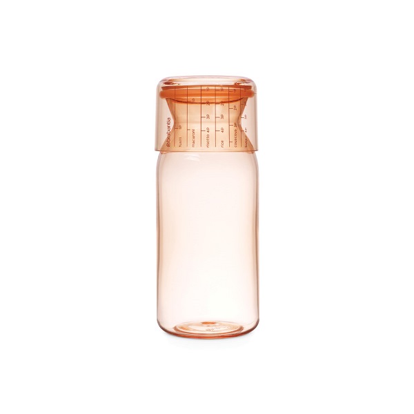Буркан с мерителен капак Brabantia 1.3 L Pink - Reno Буркан с мерителен капак Brabantia 1.3 L Pink