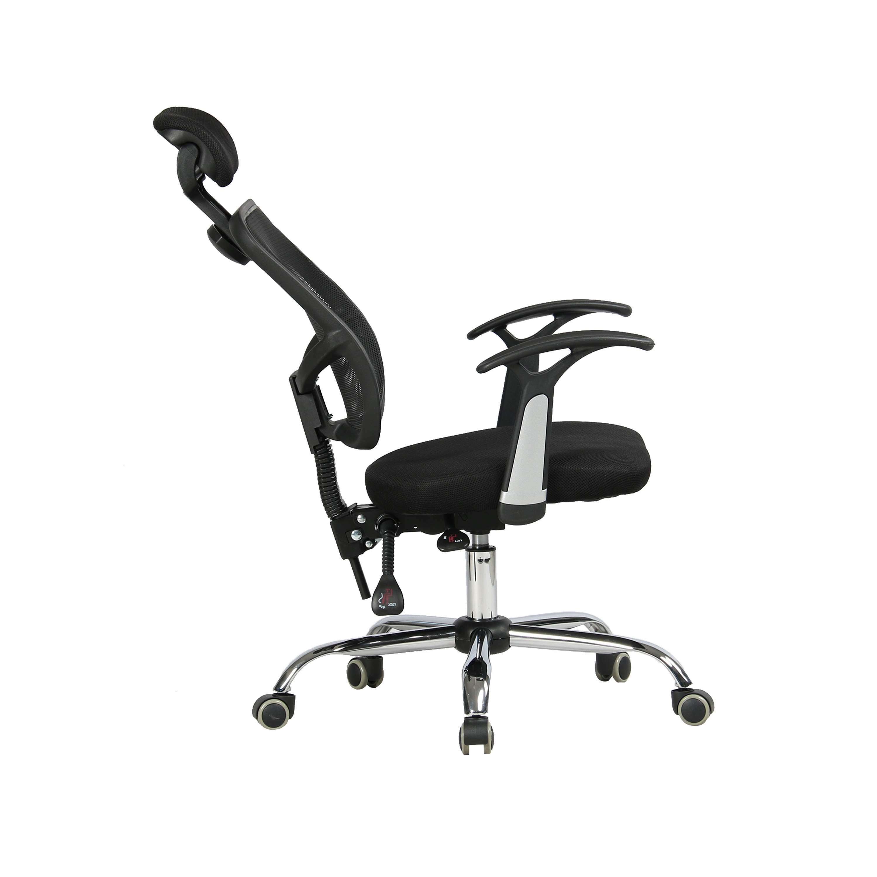 Офис стол MUHLER KT - 9123, черен - Reno Офис стол MUHLER KT - 9123, черен