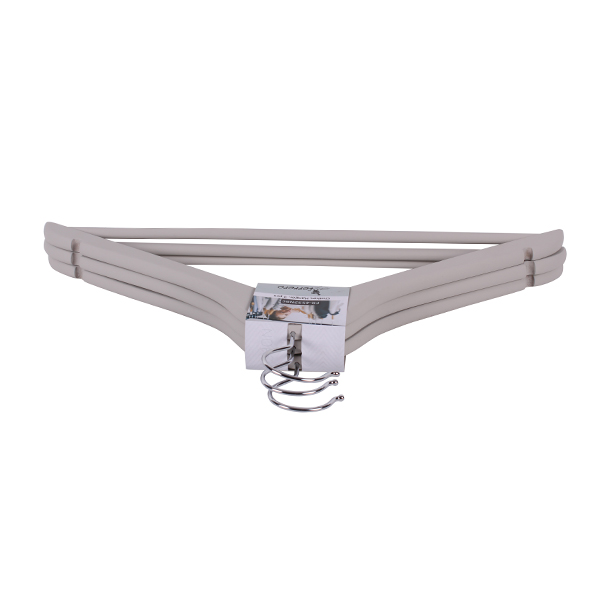 Закачалки, дрехи FR-4532NBC,3бр,сл. кост - Reno Закачалки, дрехи FR-4532NBC,3бр,сл. кост