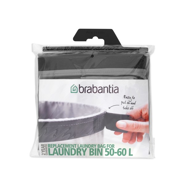 Торба за кош за пране Brabantia 50-60L Grey
