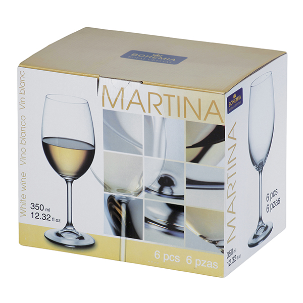 Чаша Bohemia Royal Martina, 6 бр., 350 ml - Reno Чаша Bohemia Royal Martina, 6 бр., 350 ml