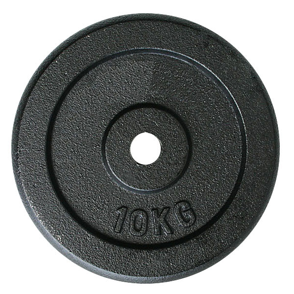 Диск метален 10.0 kg Ф28 mm - Reno Диск метален 10.0 kg Ф28 mm