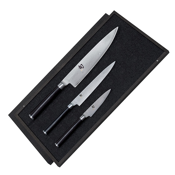 Комплект 3 ножа в кутия KAI Shun DMS-300 - Reno Комплект 3 ножа в кутия KAI Shun DMS-300