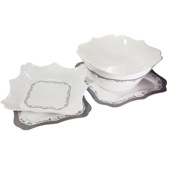 С-з за хранене LUMINARC SILVER бяло 19ч - Reno С-з за хранене LUMINARC SILVER бяло 19ч